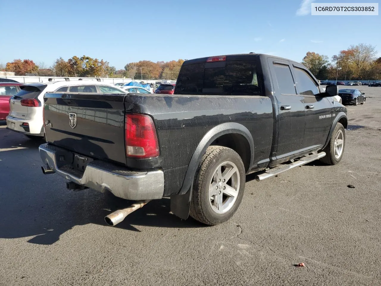 2012 Dodge Ram 1500 Slt VIN: 1C6RD7GT2CS303852 Lot: 77620744