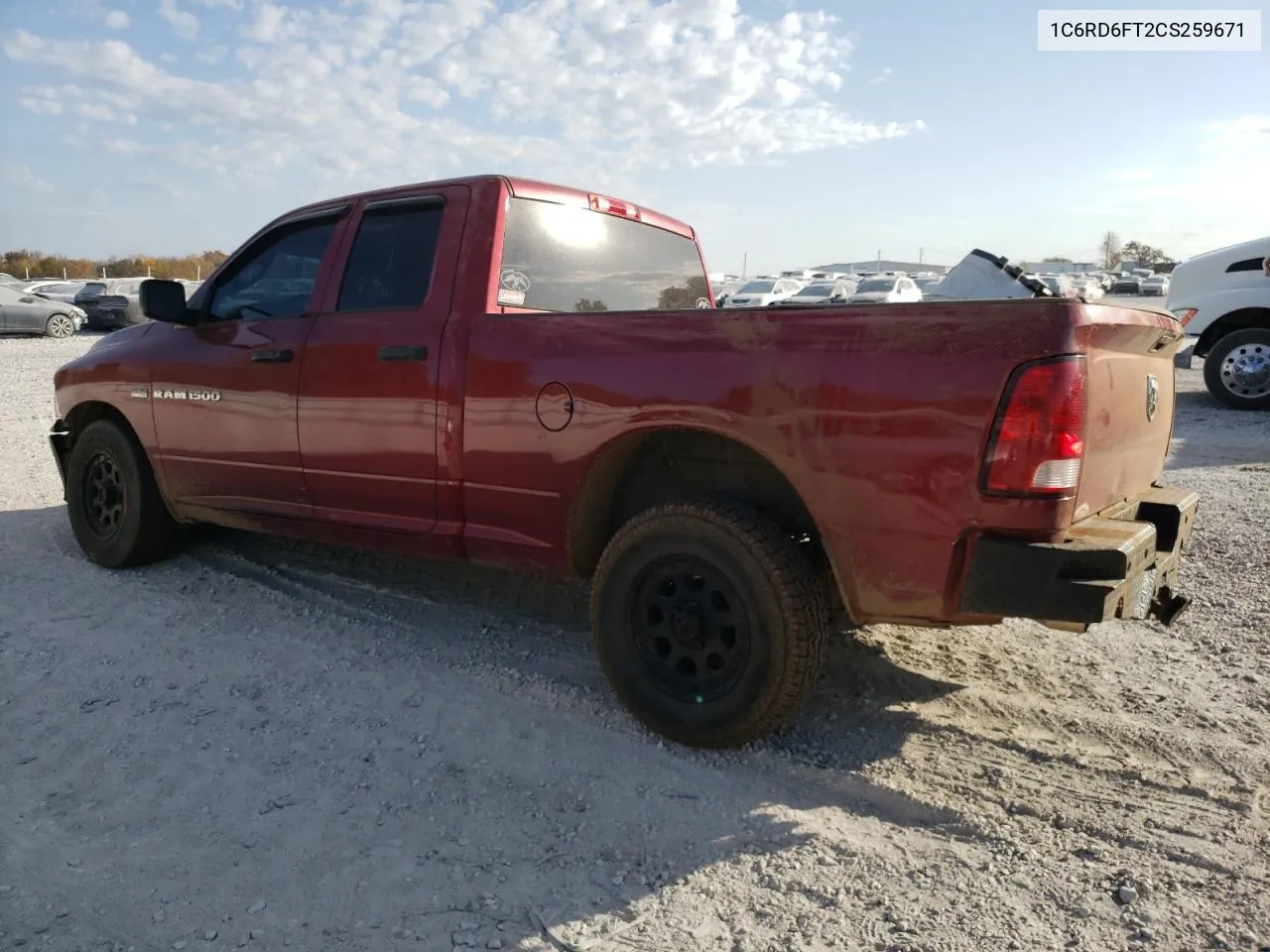 2012 Dodge Ram 1500 St VIN: 1C6RD6FT2CS259671 Lot: 77780644