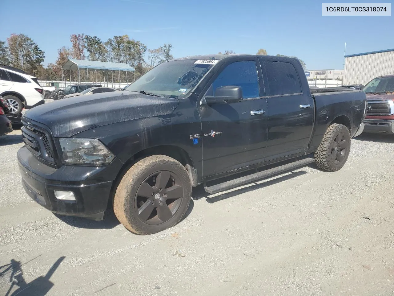 2012 Dodge Ram 1500 Slt VIN: 1C6RD6LT0CS318074 Lot: 77825664