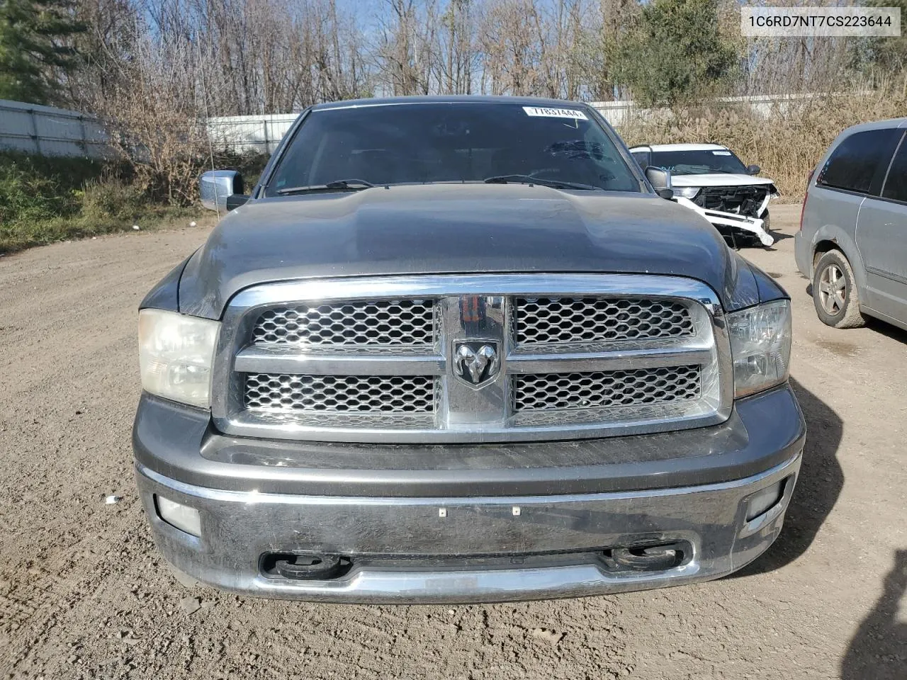 2012 Dodge Ram 1500 Laramie VIN: 1C6RD7NT7CS223644 Lot: 77837444