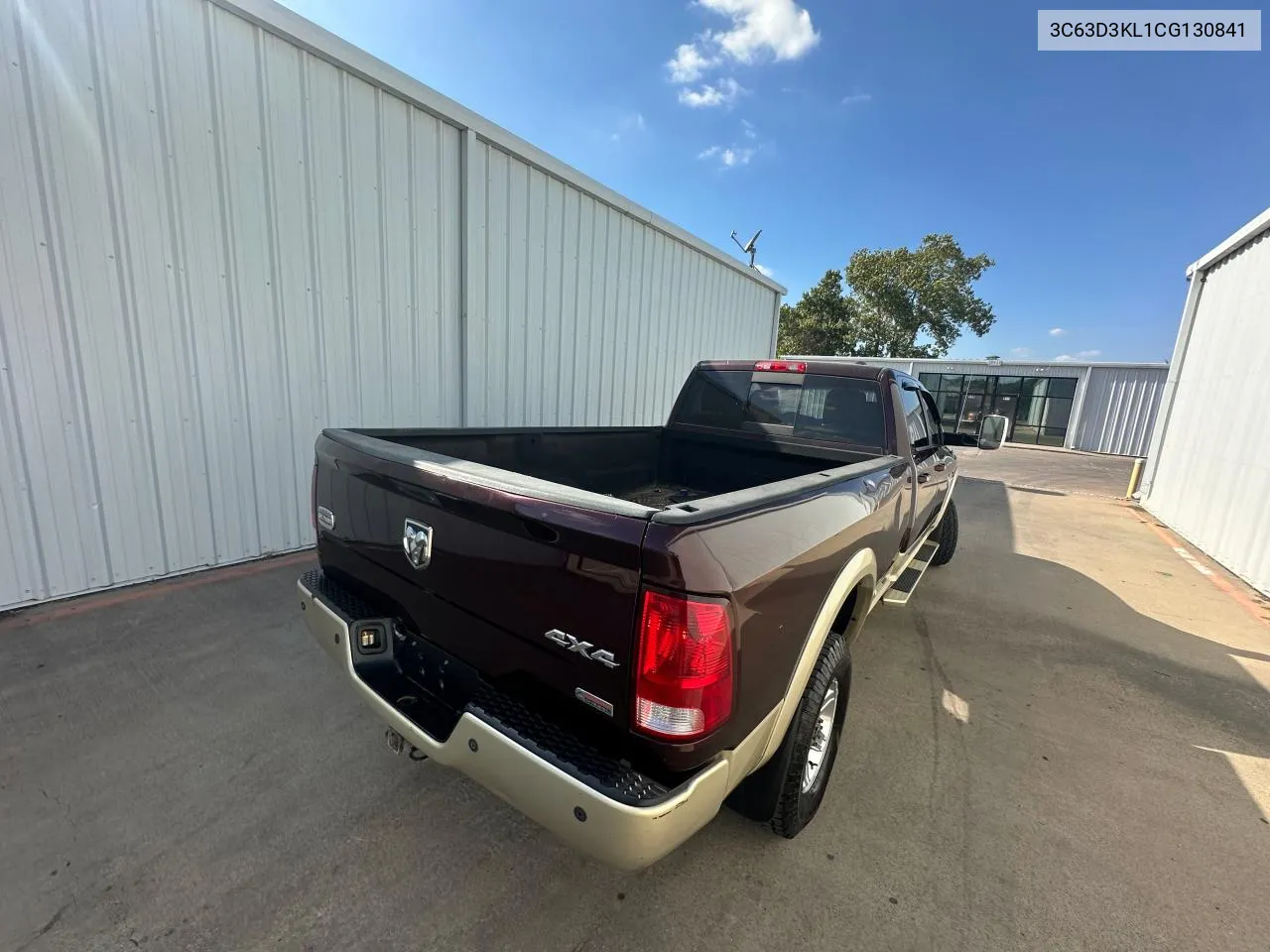 3C63D3KL1CG130841 2012 Dodge Ram 3500 Longhorn