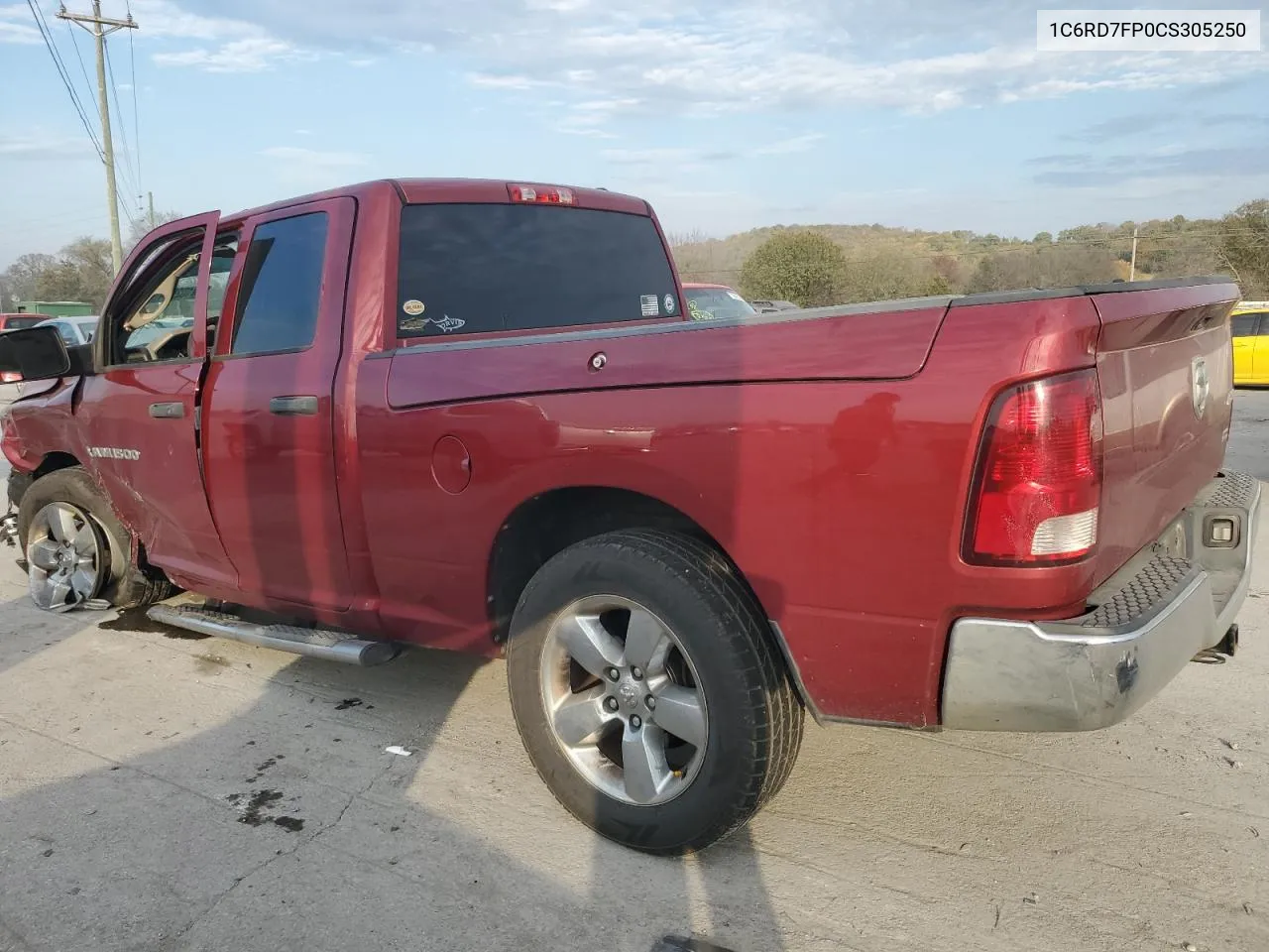 2012 Dodge Ram 1500 St VIN: 1C6RD7FP0CS305250 Lot: 78102014