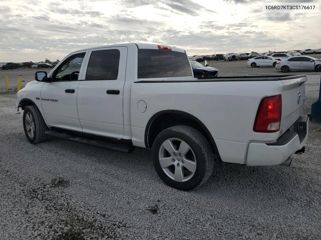 2012 Dodge Ram 1500 St VIN: 1C6RD7KT3CS176617 Lot: 78142464