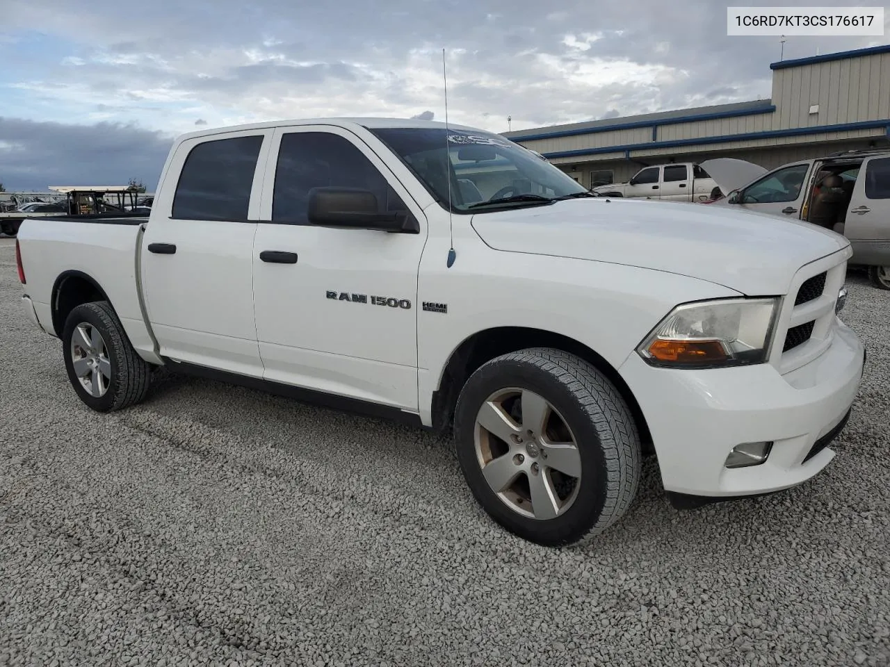 2012 Dodge Ram 1500 St VIN: 1C6RD7KT3CS176617 Lot: 78142464