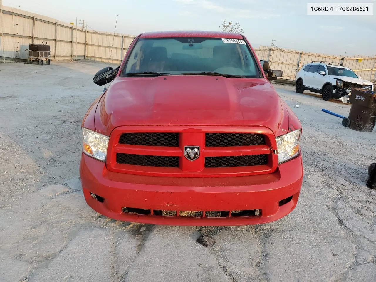 2012 Dodge Ram 1500 St VIN: 1C6RD7FT7CS286631 Lot: 78168444