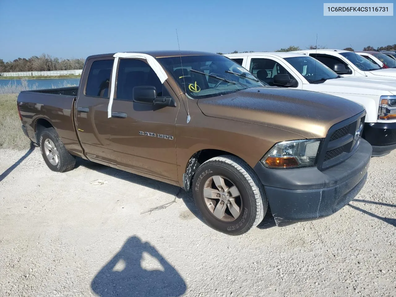 2012 Dodge Ram 1500 St VIN: 1C6RD6FK4CS116731 Lot: 78410724