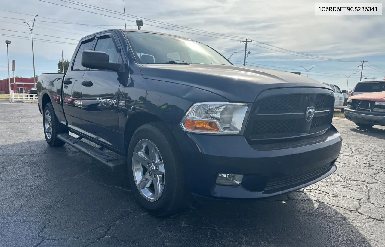 2012 Dodge Ram 1500 St VIN: 1C6RD6FT9CS236341 Lot: 78427114