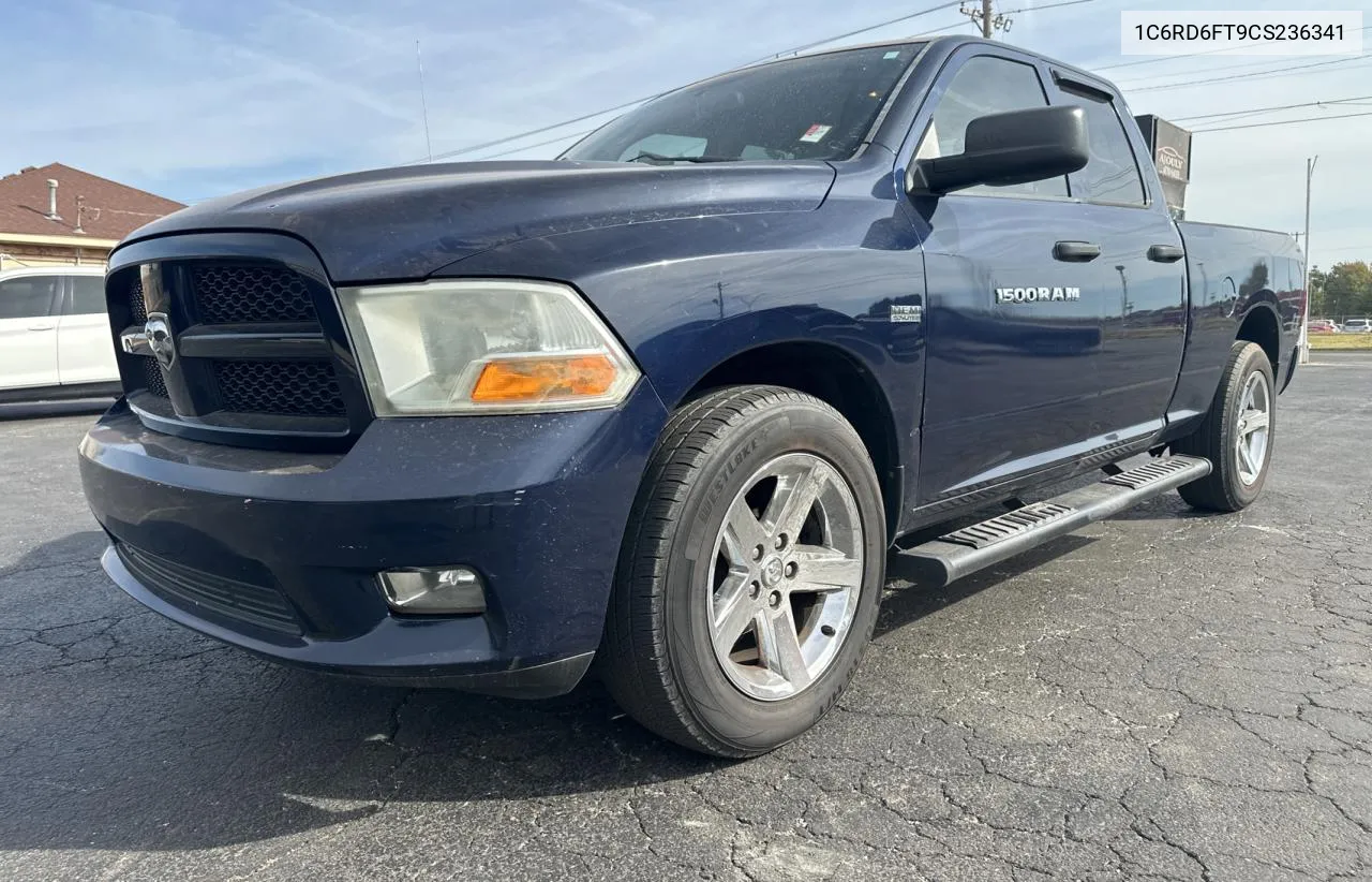 2012 Dodge Ram 1500 St VIN: 1C6RD6FT9CS236341 Lot: 78427114