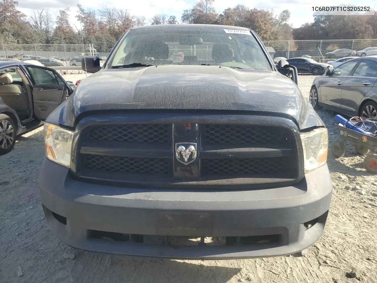 2012 Dodge Ram 1500 St VIN: 1C6RD7FT1CS205252 Lot: 78502264