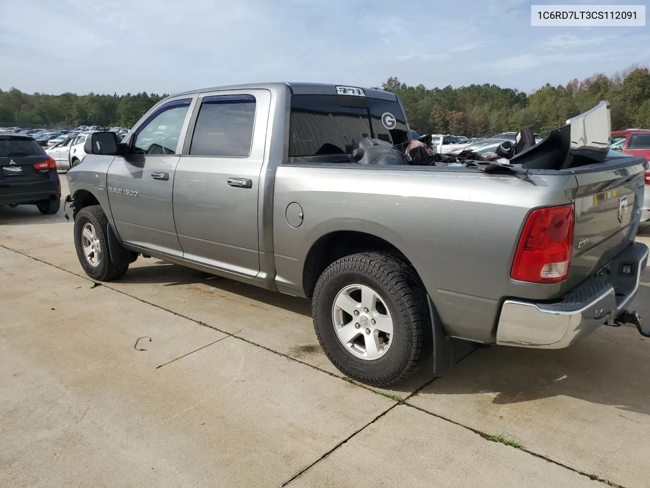 2012 Dodge Ram 1500 Slt VIN: 1C6RD7LT3CS112091 Lot: 78640484