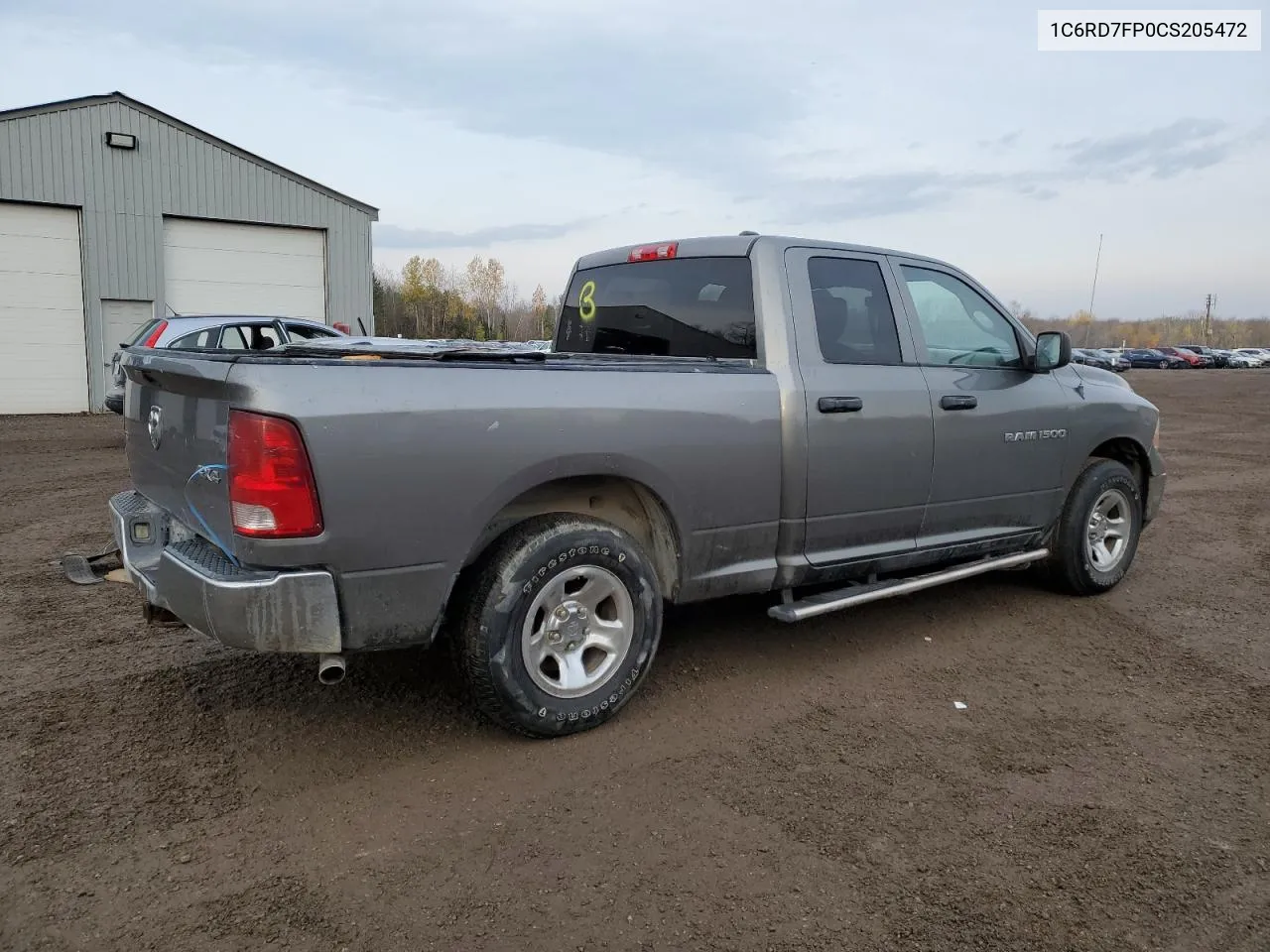 2012 Dodge Ram 1500 St VIN: 1C6RD7FP0CS205472 Lot: 78653684