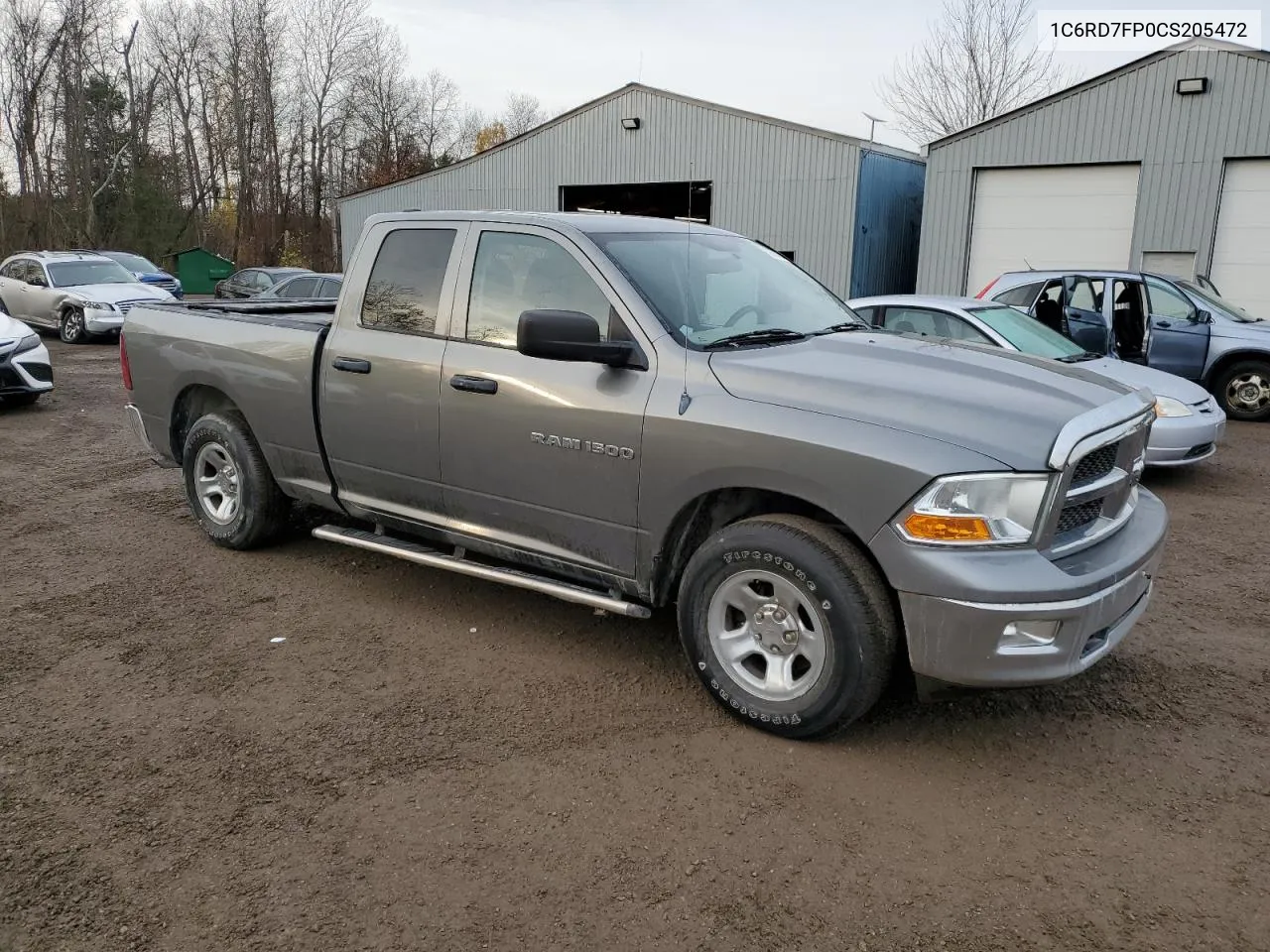 2012 Dodge Ram 1500 St VIN: 1C6RD7FP0CS205472 Lot: 78653684