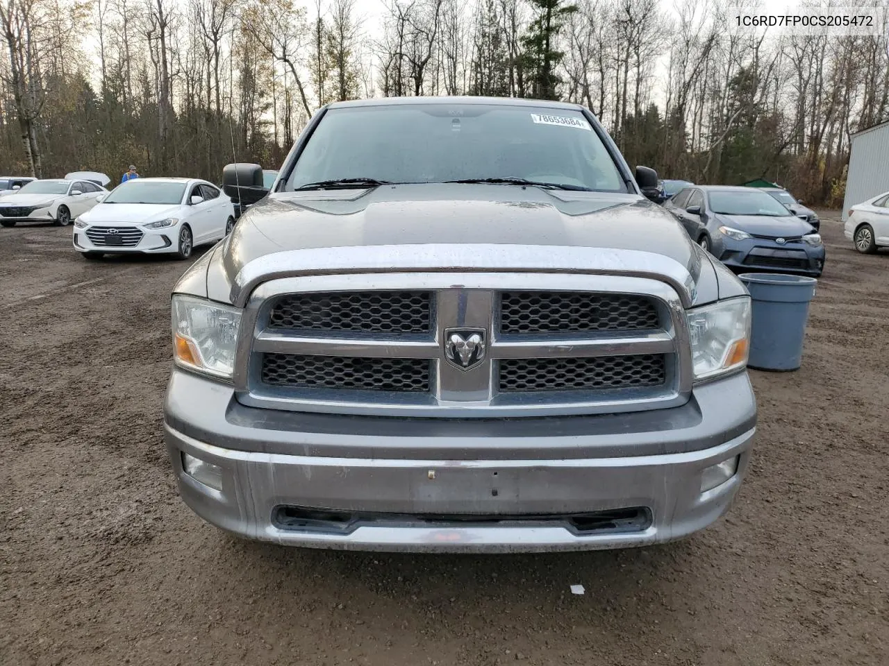 2012 Dodge Ram 1500 St VIN: 1C6RD7FP0CS205472 Lot: 78653684