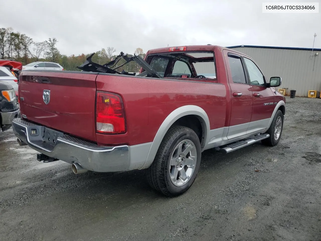 2012 Dodge Ram 1500 Laramie VIN: 1C6RD6JT0CS334066 Lot: 78656744