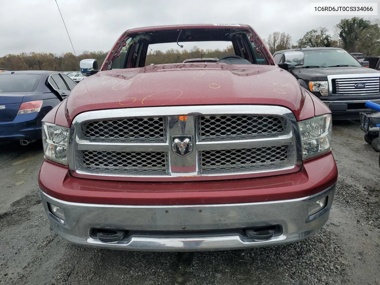 1C6RD6JT0CS334066 2012 Dodge Ram 1500 Laramie