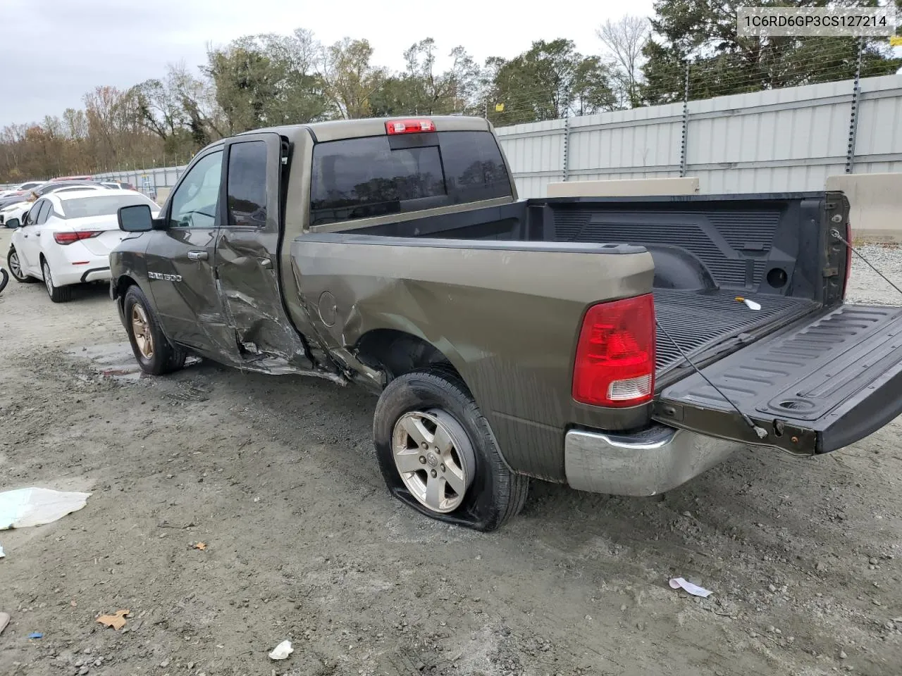 2012 Dodge Ram 1500 Slt VIN: 1C6RD6GP3CS127214 Lot: 78658414