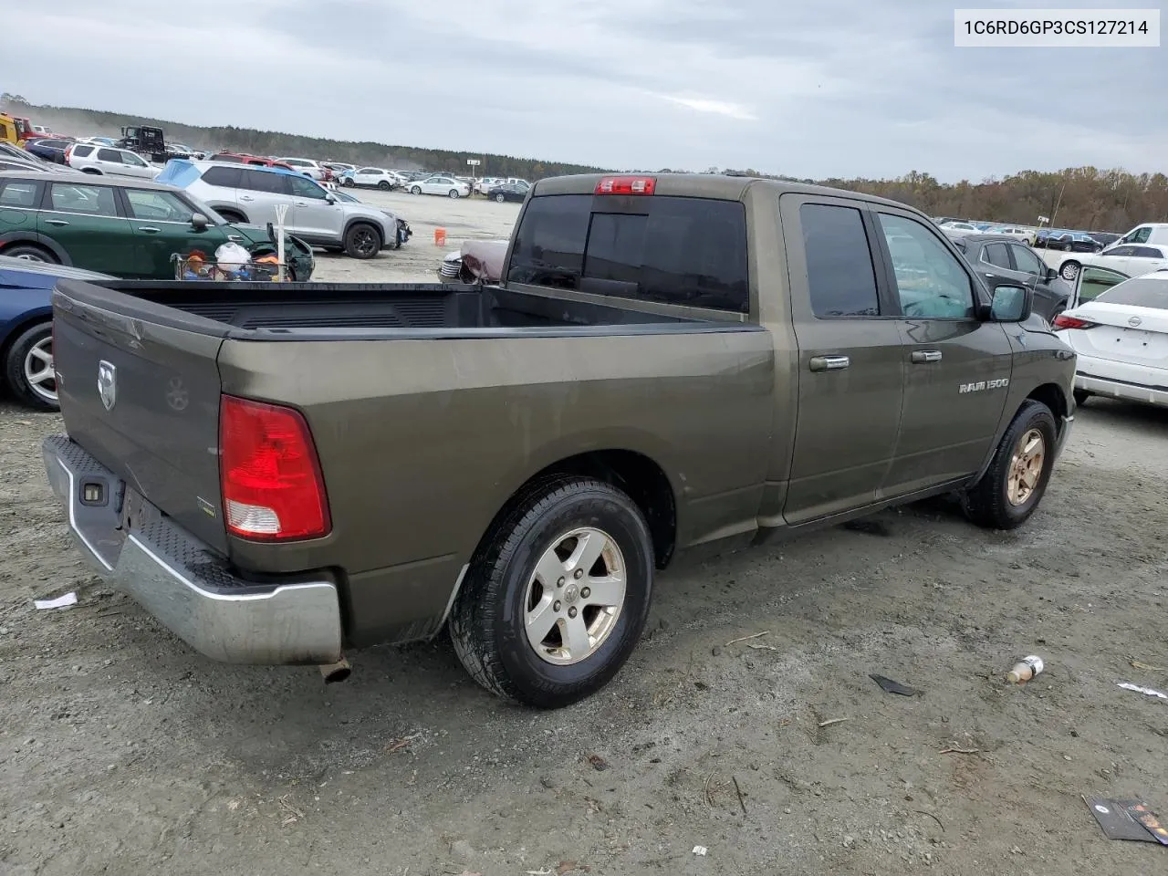 2012 Dodge Ram 1500 Slt VIN: 1C6RD6GP3CS127214 Lot: 78658414