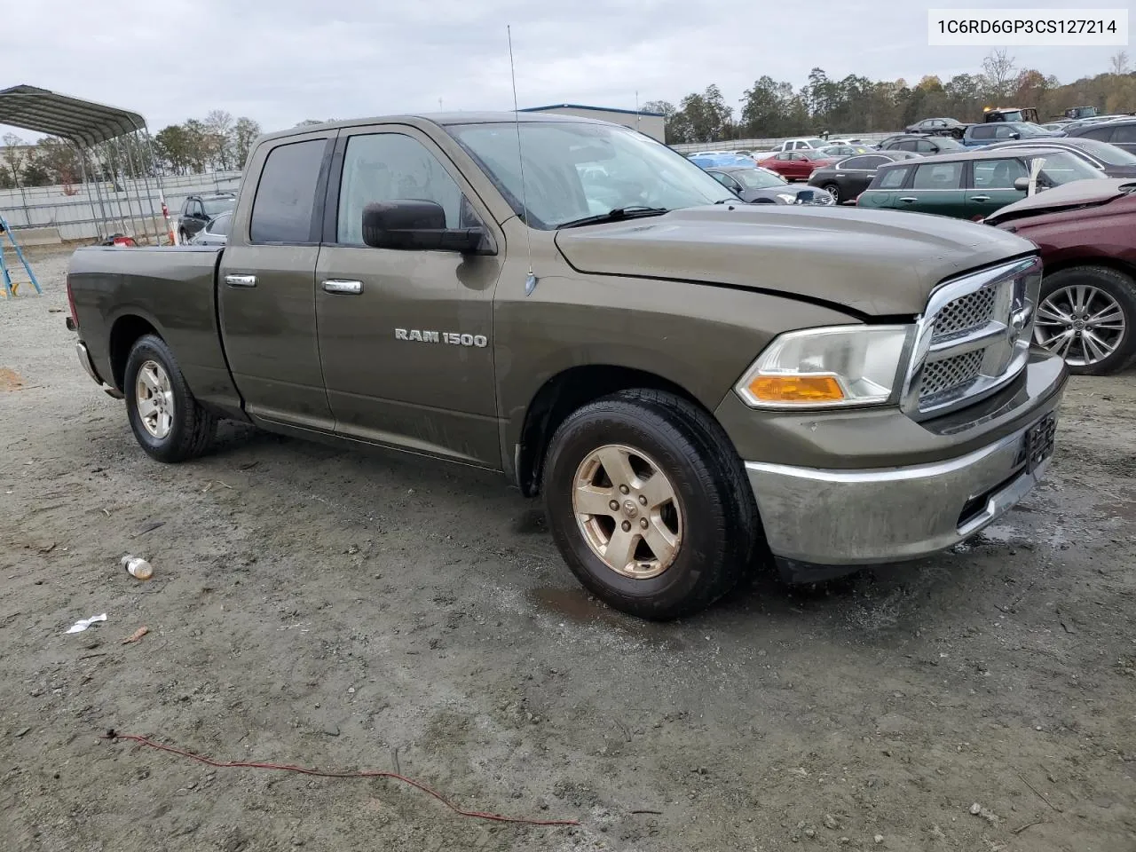 2012 Dodge Ram 1500 Slt VIN: 1C6RD6GP3CS127214 Lot: 78658414