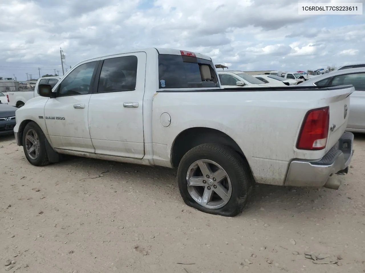 2012 Dodge Ram 1500 Slt VIN: 1C6RD6LT7CS223611 Lot: 78696444