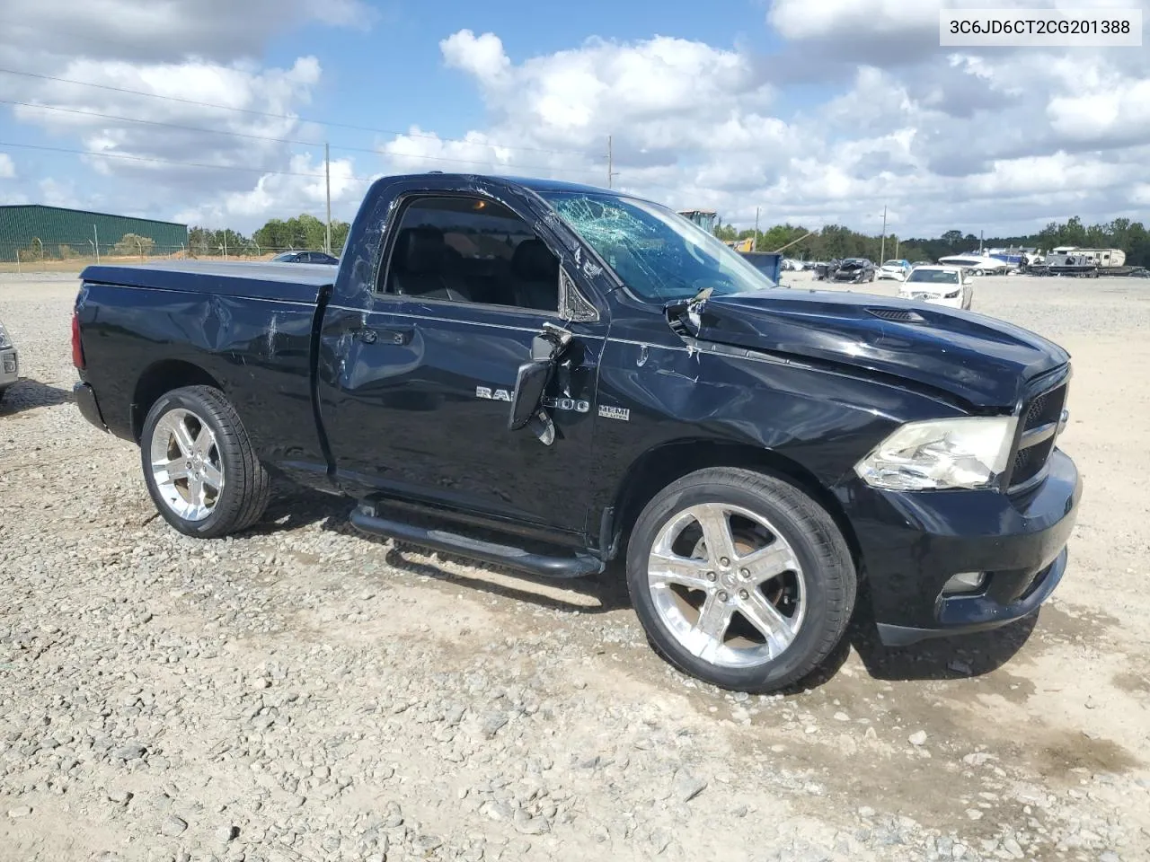 2012 Dodge Ram 1500 Sport VIN: 3C6JD6CT2CG201388 Lot: 78702594