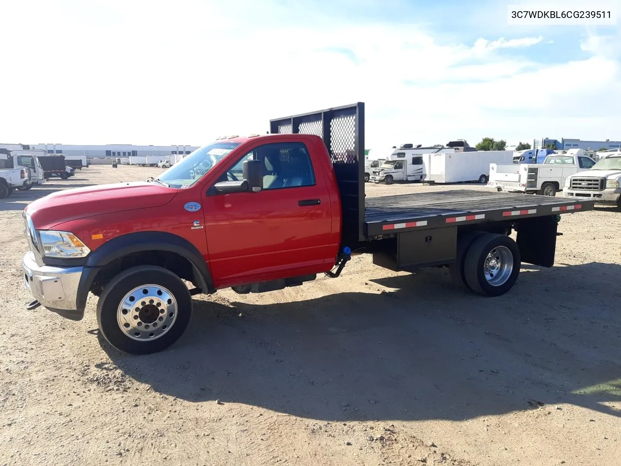 2012 Dodge Ram 4500 St VIN: 3C7WDKBL6CG239511 Lot: 79021984