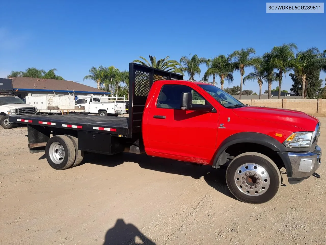 2012 Dodge Ram 4500 St VIN: 3C7WDKBL6CG239511 Lot: 79021984