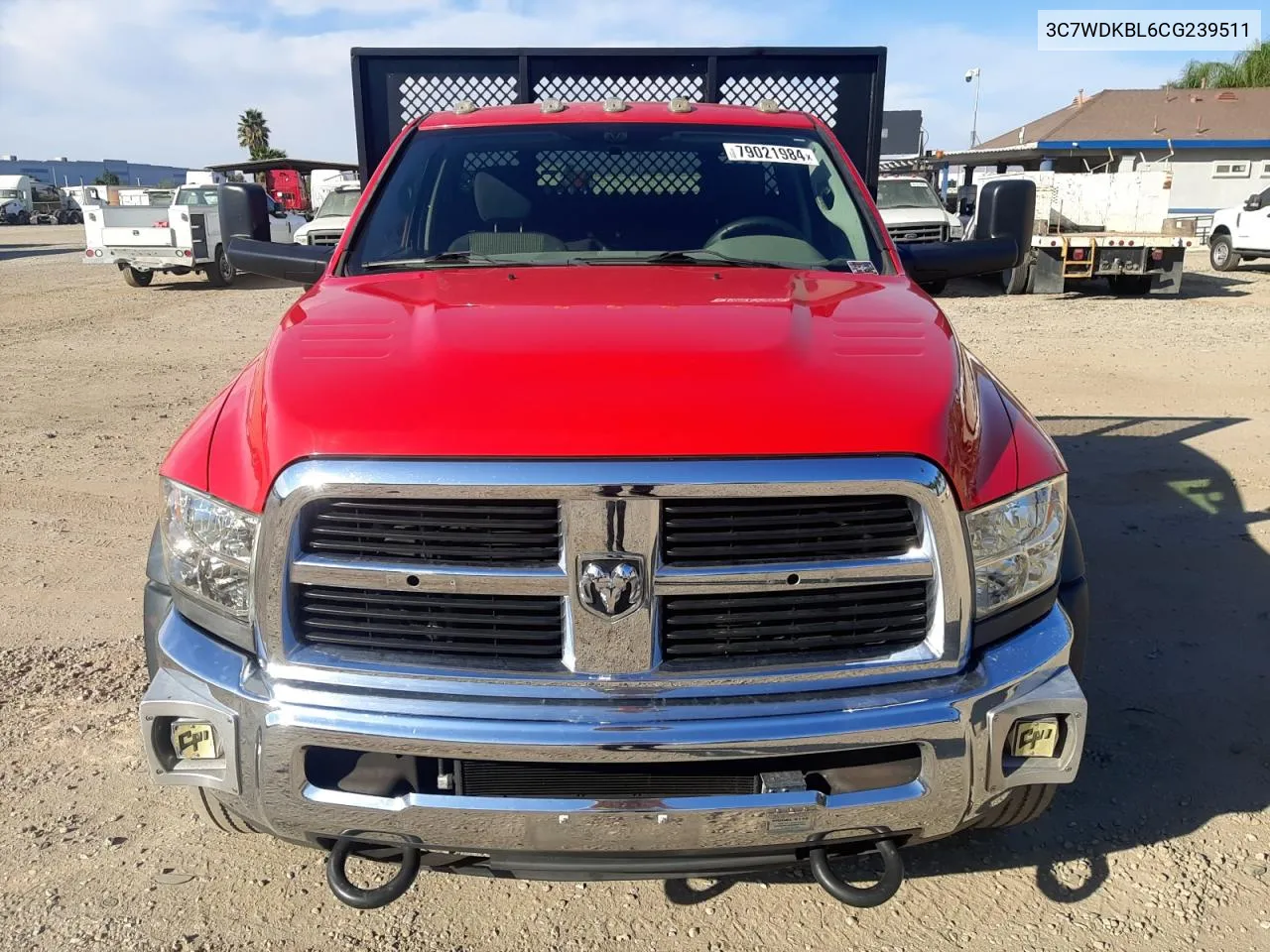 2012 Dodge Ram 4500 St VIN: 3C7WDKBL6CG239511 Lot: 79021984