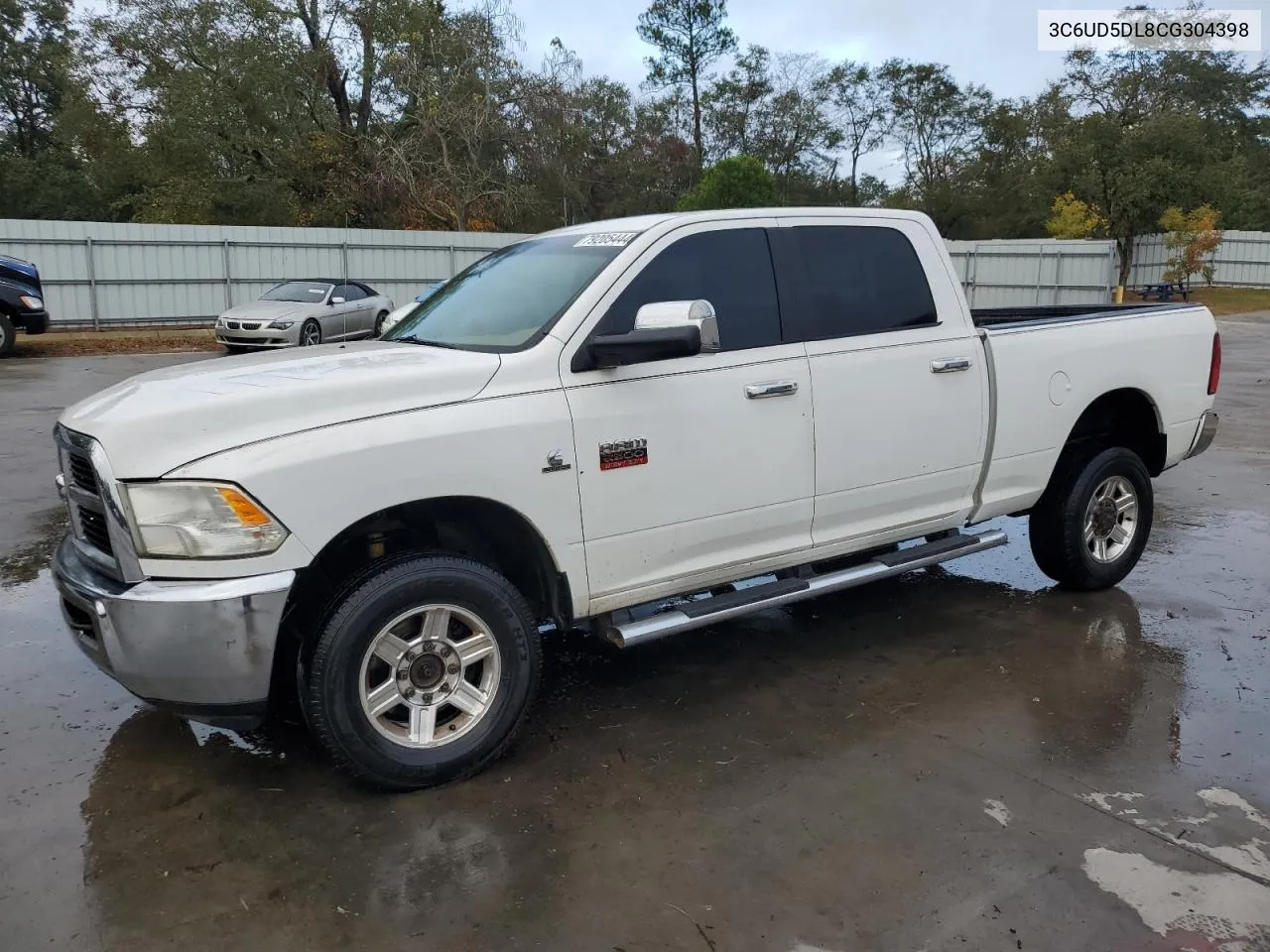 2012 Dodge Ram 2500 Slt VIN: 3C6UD5DL8CG304398 Lot: 79205444