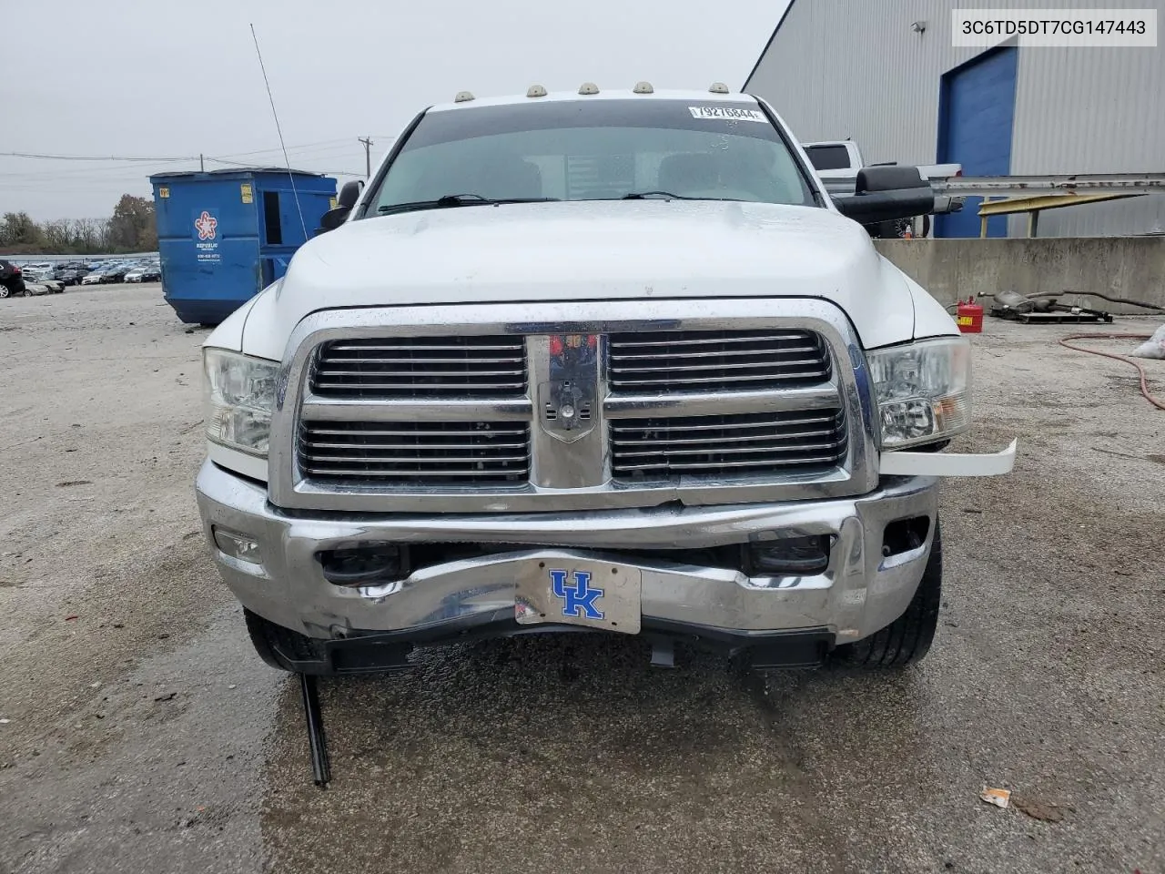 2012 Dodge Ram 2500 Slt VIN: 3C6TD5DT7CG147443 Lot: 79276844