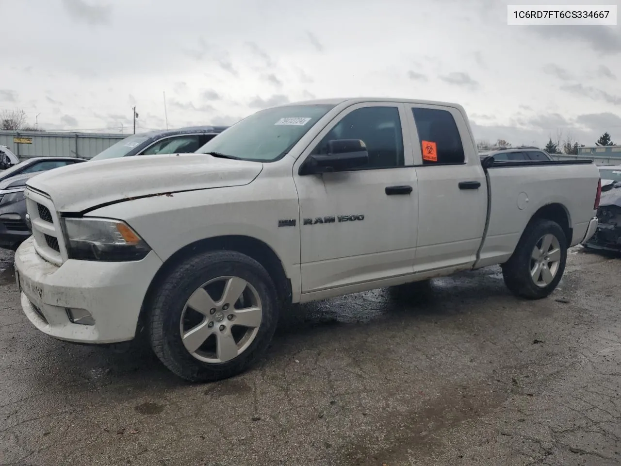 2012 Dodge Ram 1500 St VIN: 1C6RD7FT6CS334667 Lot: 79412724