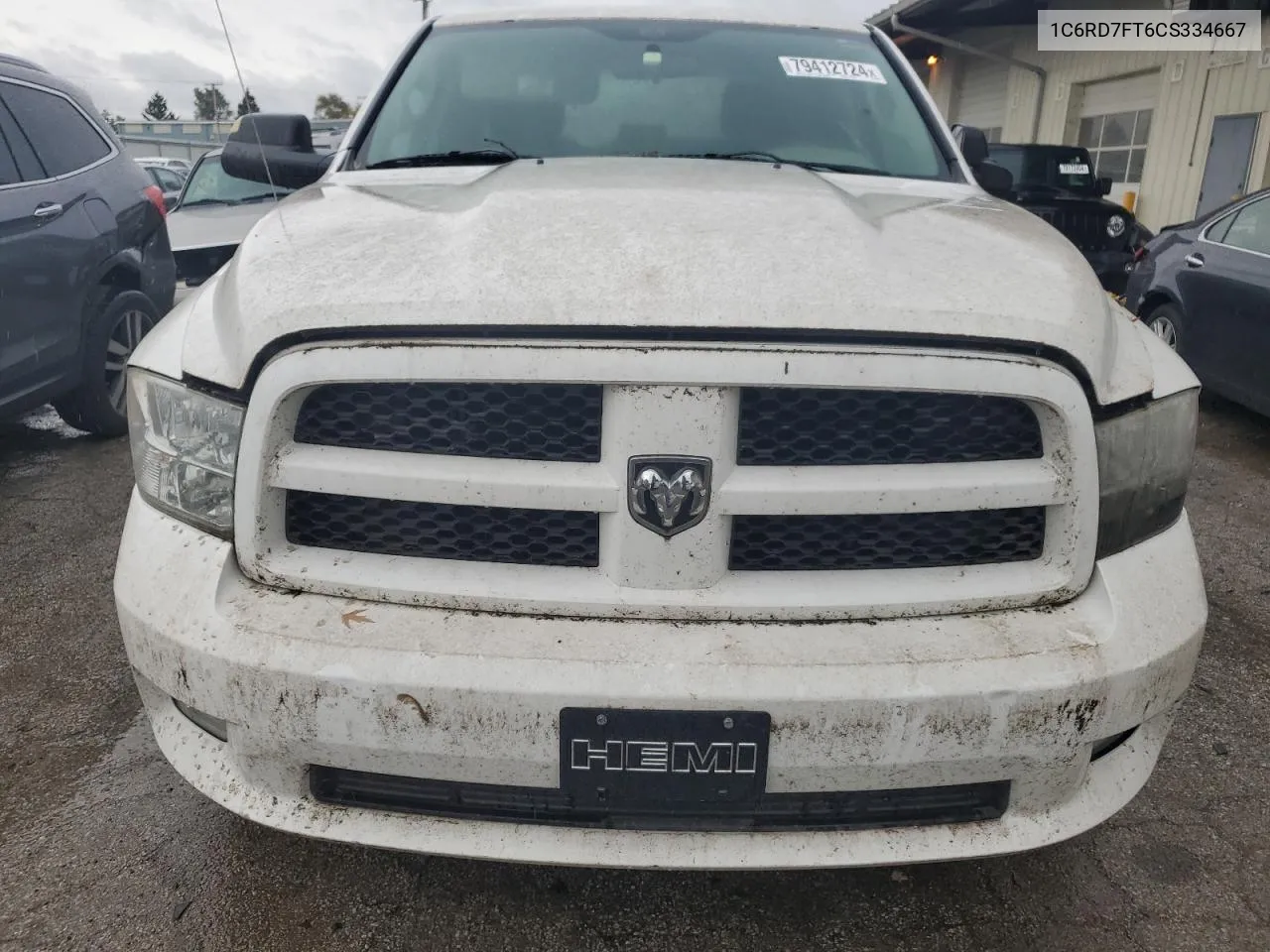 2012 Dodge Ram 1500 St VIN: 1C6RD7FT6CS334667 Lot: 79412724