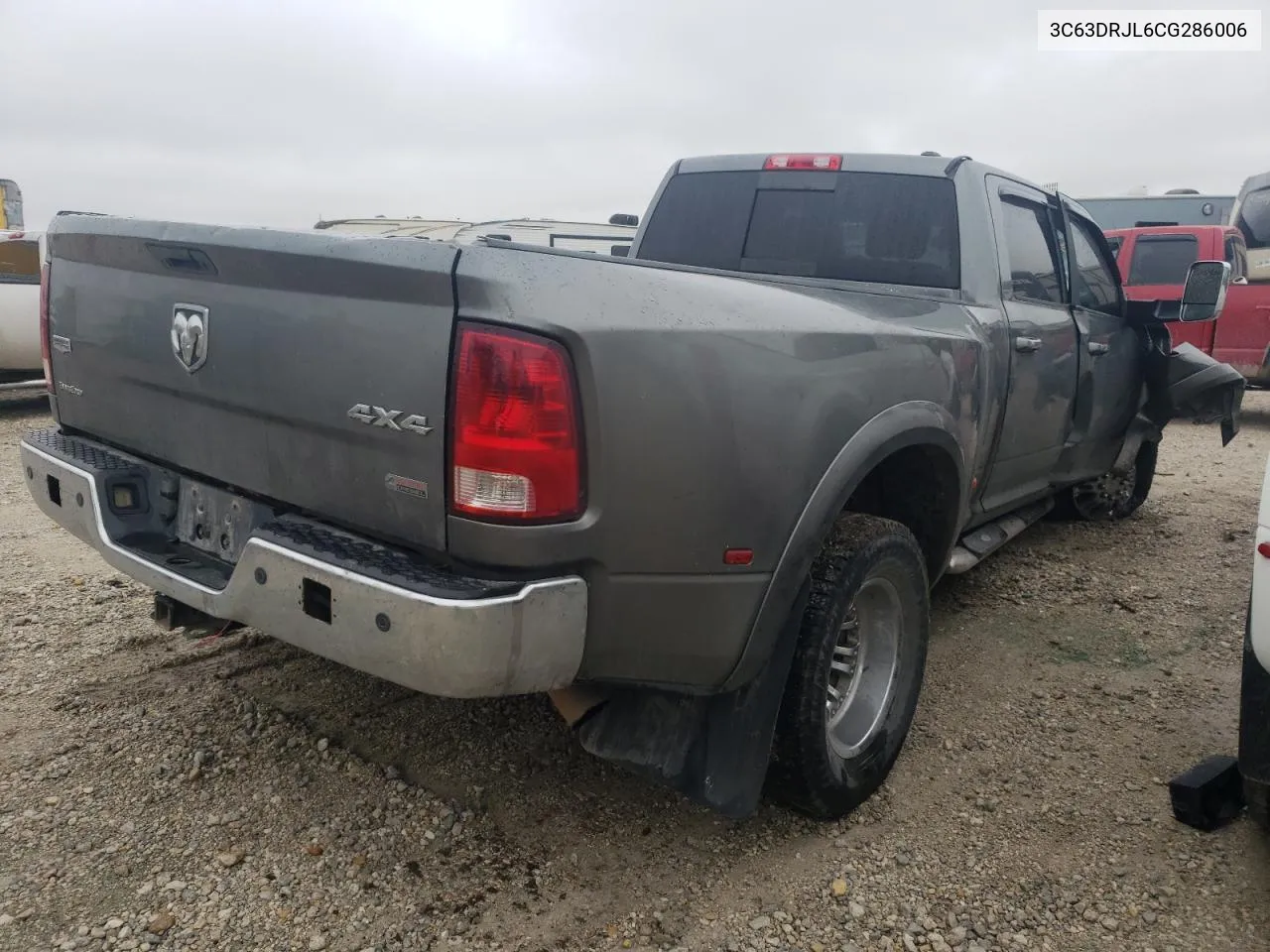 2012 Dodge Ram 3500 Laramie VIN: 3C63DRJL6CG286006 Lot: 79414624