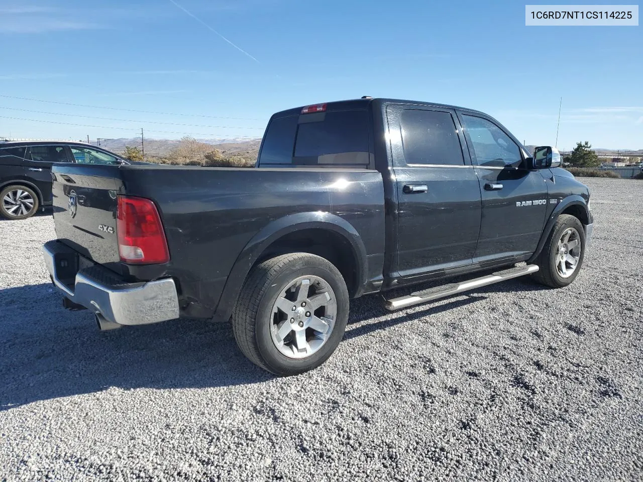 2012 Dodge Ram 1500 Laramie VIN: 1C6RD7NT1CS114225 Lot: 79512874