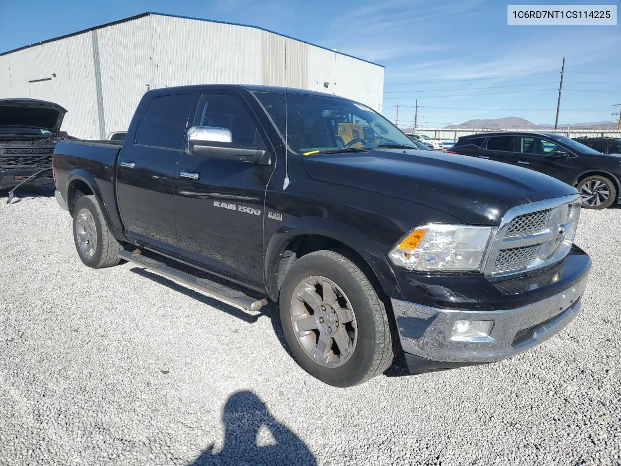 2012 Dodge Ram 1500 Laramie VIN: 1C6RD7NT1CS114225 Lot: 79512874