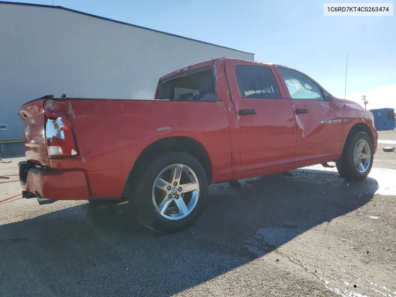 2012 Dodge Ram 1500 St VIN: 1C6RD7KT4CS263474 Lot: 80203374