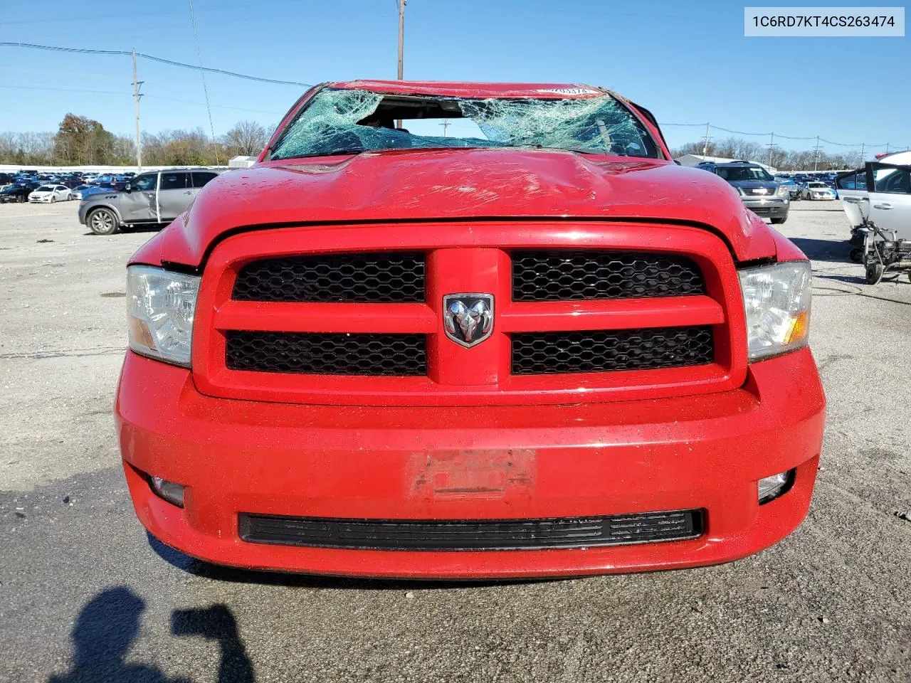 2012 Dodge Ram 1500 St VIN: 1C6RD7KT4CS263474 Lot: 80203374