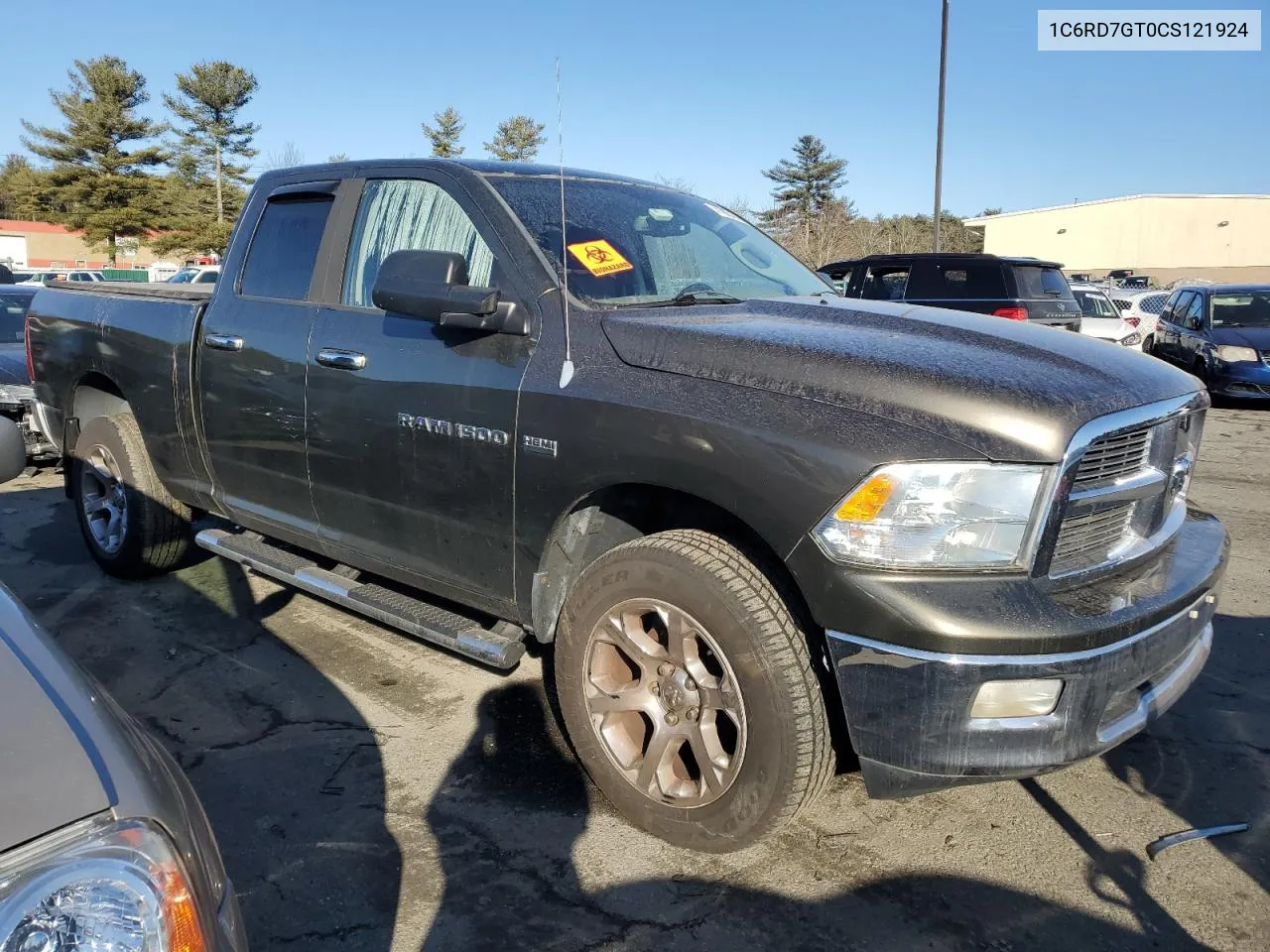 2012 Dodge Ram 1500 Slt VIN: 1C6RD7GT0CS121924 Lot: 80517494