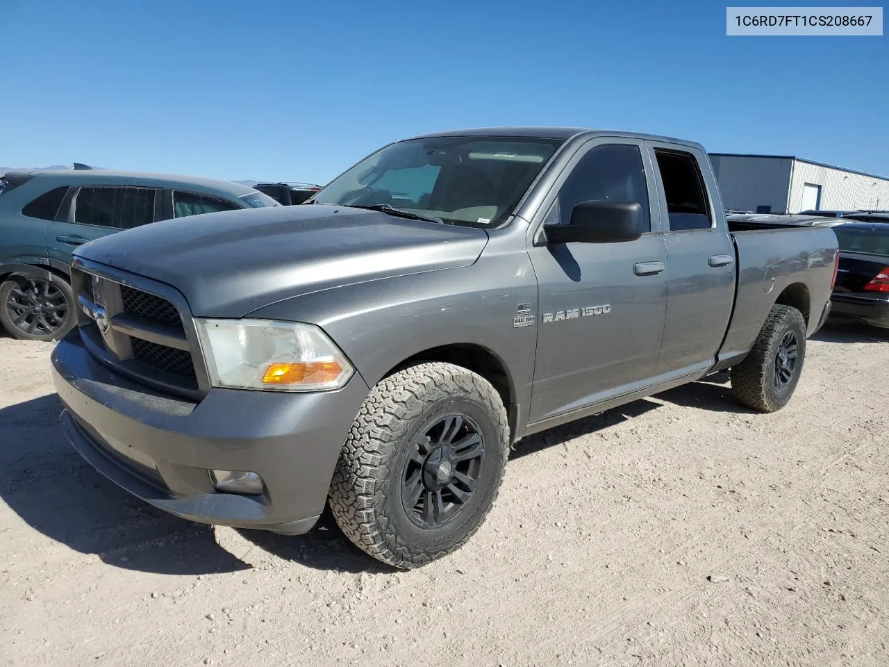 2012 Dodge Ram 1500 St VIN: 1C6RD7FT1CS208667 Lot: 80722334