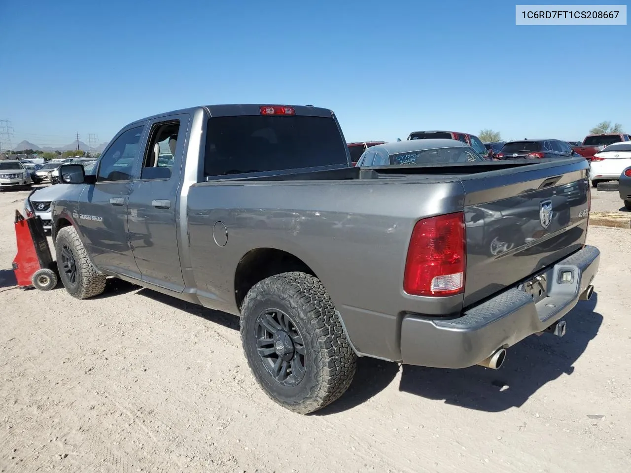 2012 Dodge Ram 1500 St VIN: 1C6RD7FT1CS208667 Lot: 80722334