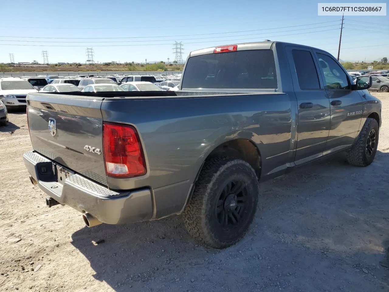 2012 Dodge Ram 1500 St VIN: 1C6RD7FT1CS208667 Lot: 80722334