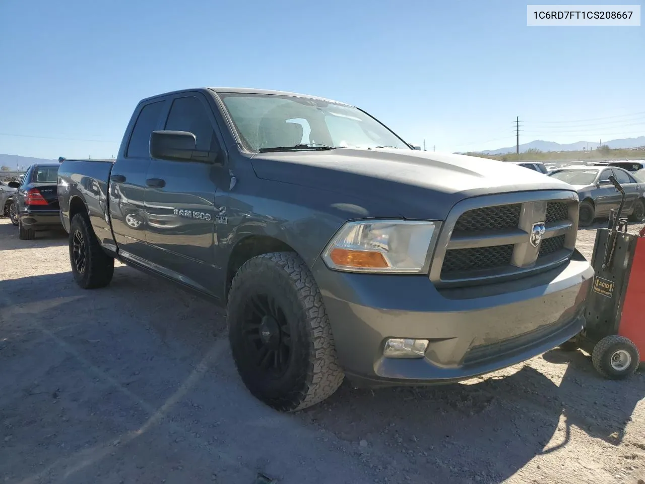 2012 Dodge Ram 1500 St VIN: 1C6RD7FT1CS208667 Lot: 80722334