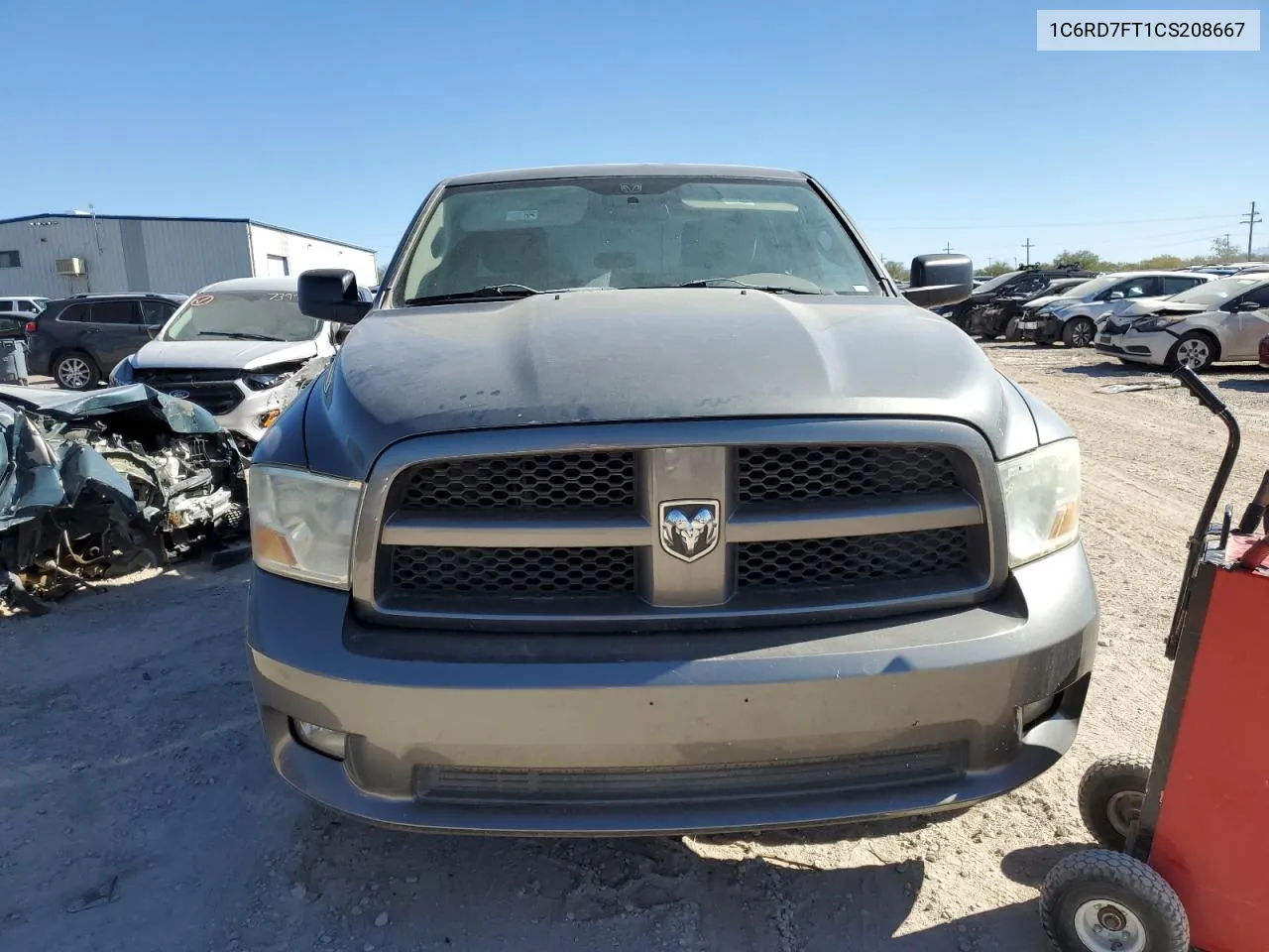 2012 Dodge Ram 1500 St VIN: 1C6RD7FT1CS208667 Lot: 80722334