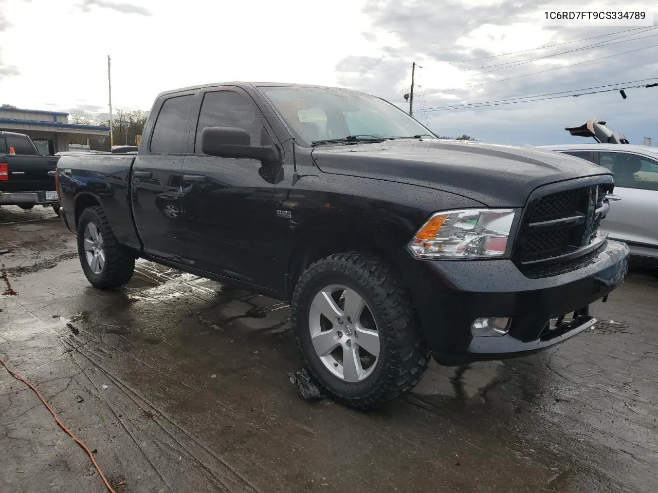 2012 Dodge Ram 1500 St VIN: 1C6RD7FT9CS334789 Lot: 80830274