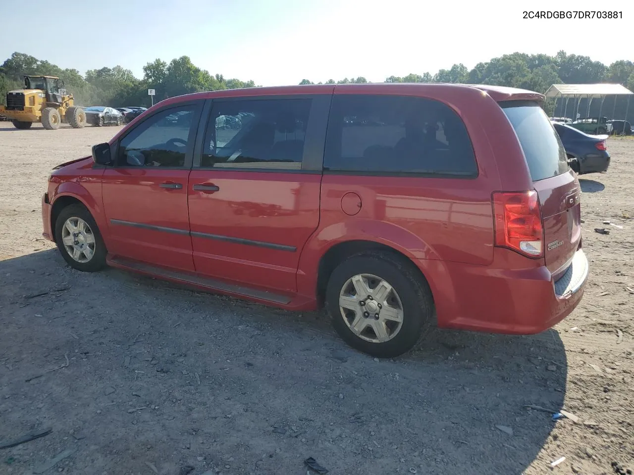 2C4RDGBG7DR703881 2013 Dodge Grand Caravan Se