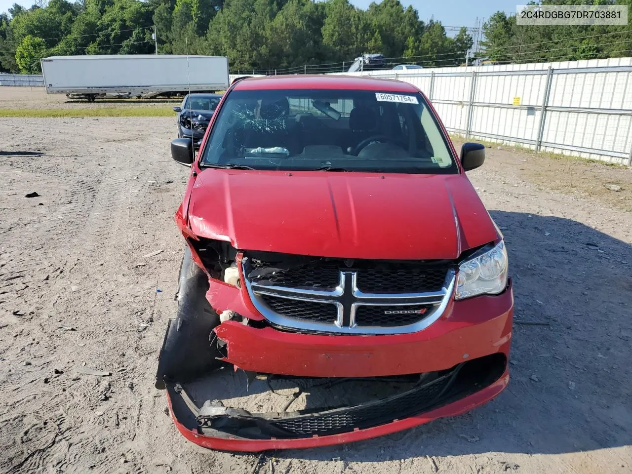 2C4RDGBG7DR703881 2013 Dodge Grand Caravan Se