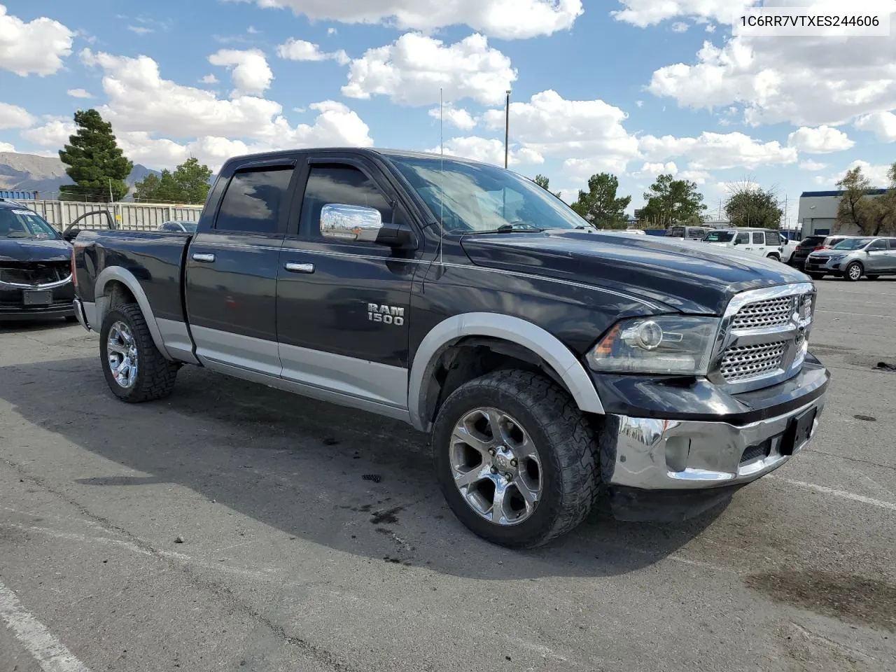 2014 Ram 1500 Laramie VIN: 1C6RR7VTXES244606 Lot: 71315004