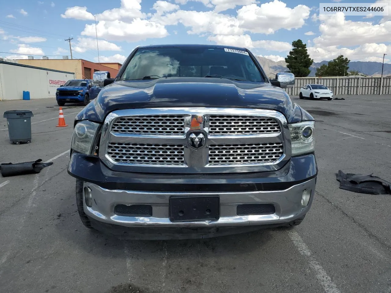 2014 Ram 1500 Laramie VIN: 1C6RR7VTXES244606 Lot: 71315004