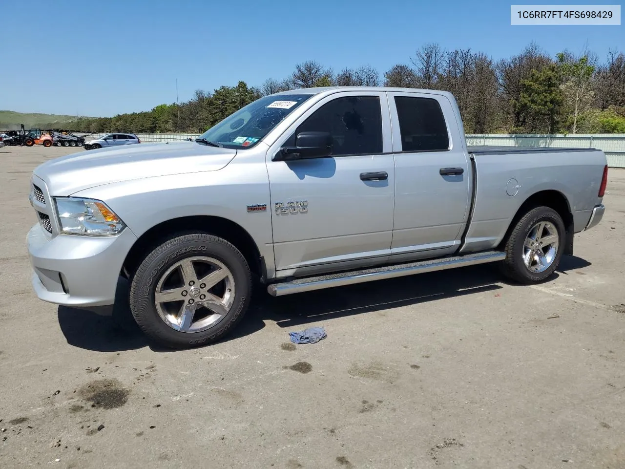 2015 Ram 1500 St VIN: 1C6RR7FT4FS698429 Lot: 55997274