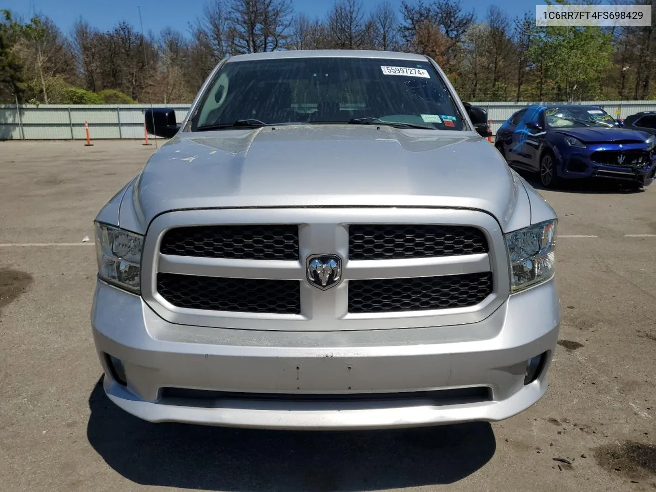 2015 Ram 1500 St VIN: 1C6RR7FT4FS698429 Lot: 55997274