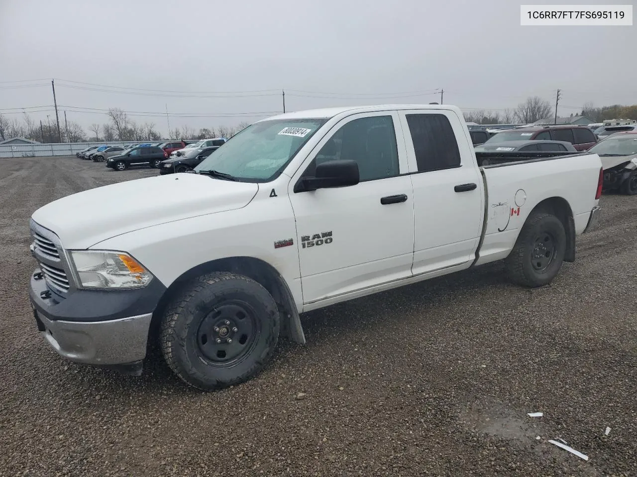 2015 Ram 1500 St VIN: 1C6RR7FT7FS695119 Lot: 80030914